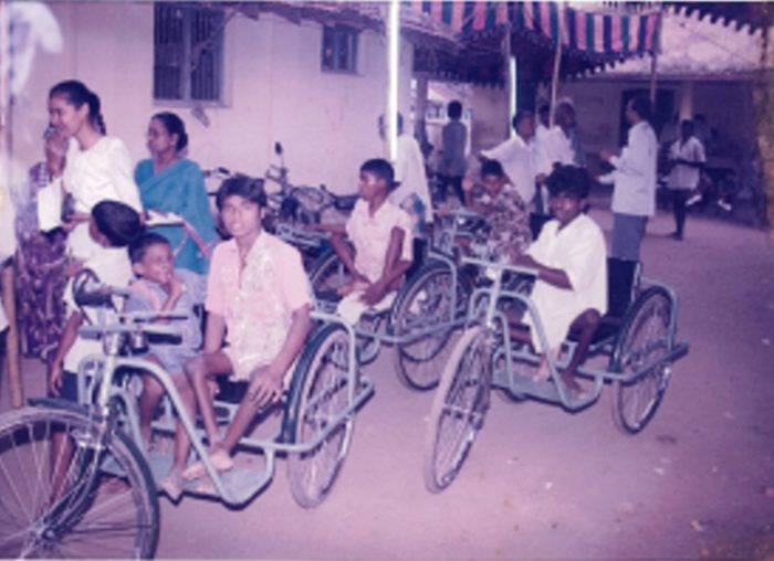 Sponsored polio camp at Yanam