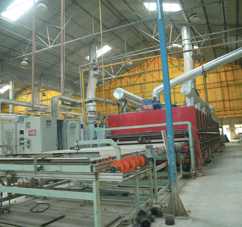 A glimpse around the factory in Yanam