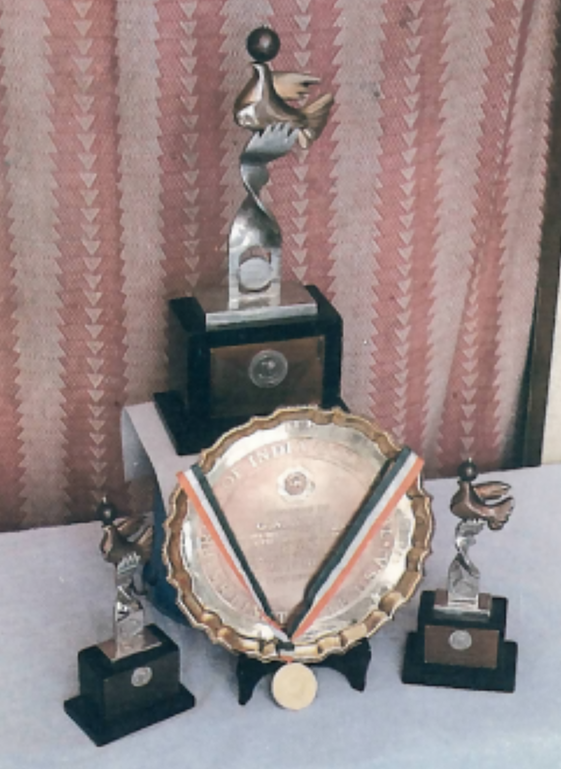 1990-91: An array of export awards received by the NRI Institute(USA) and from CAPEXIL